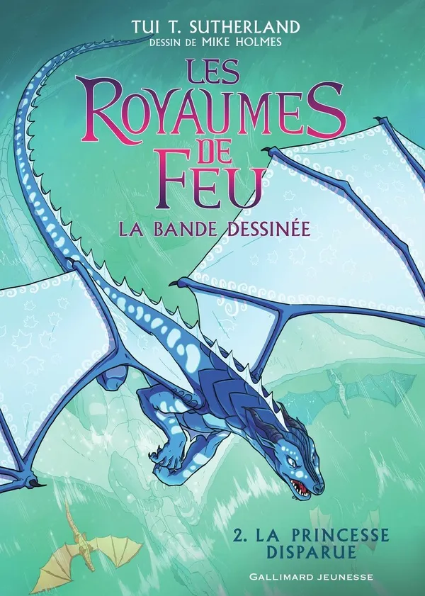 Couverture de Les royaumes de feu, livre 02 - La princesse disparue