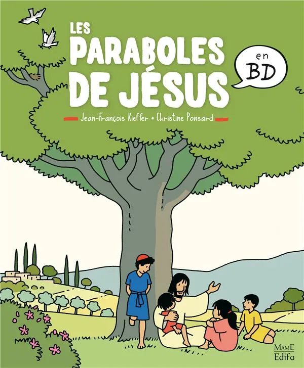 Couverture de Les paraboles de Jésus en BD